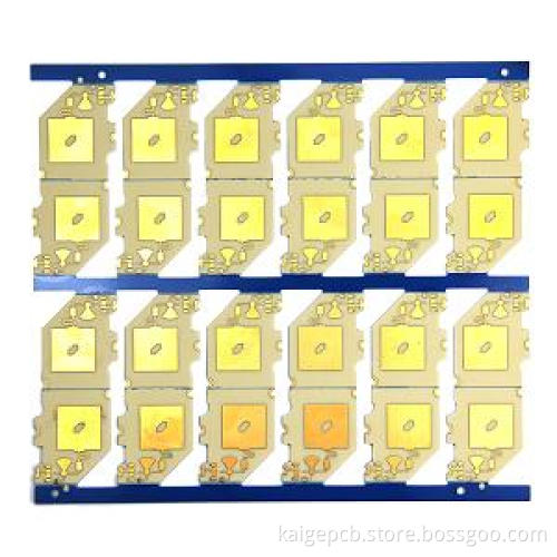 Fr4 2 Layers Double Sided High-Frequency UL RoHS ISO Immersion Gold Rigid PCB